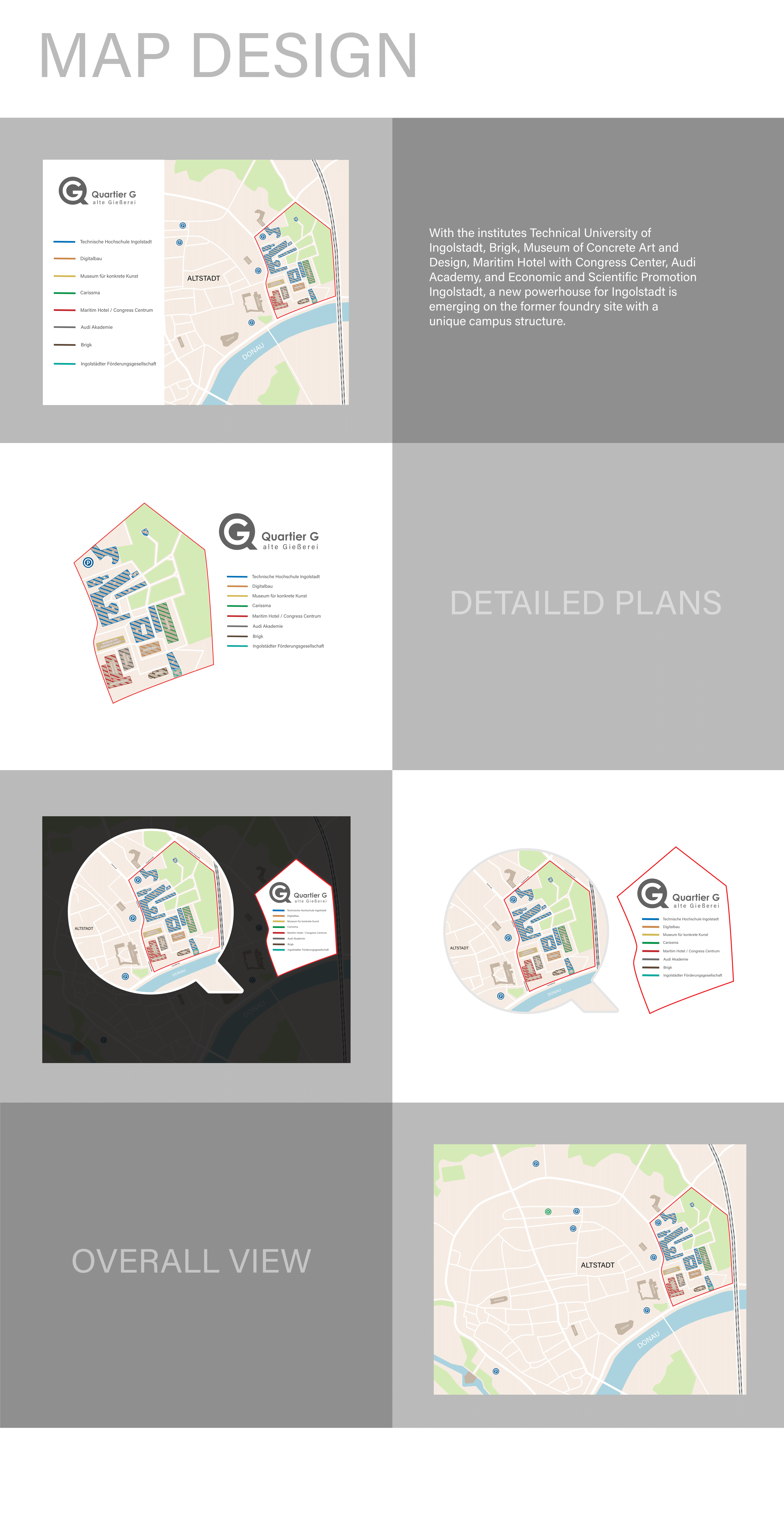 Quartier G Map Design