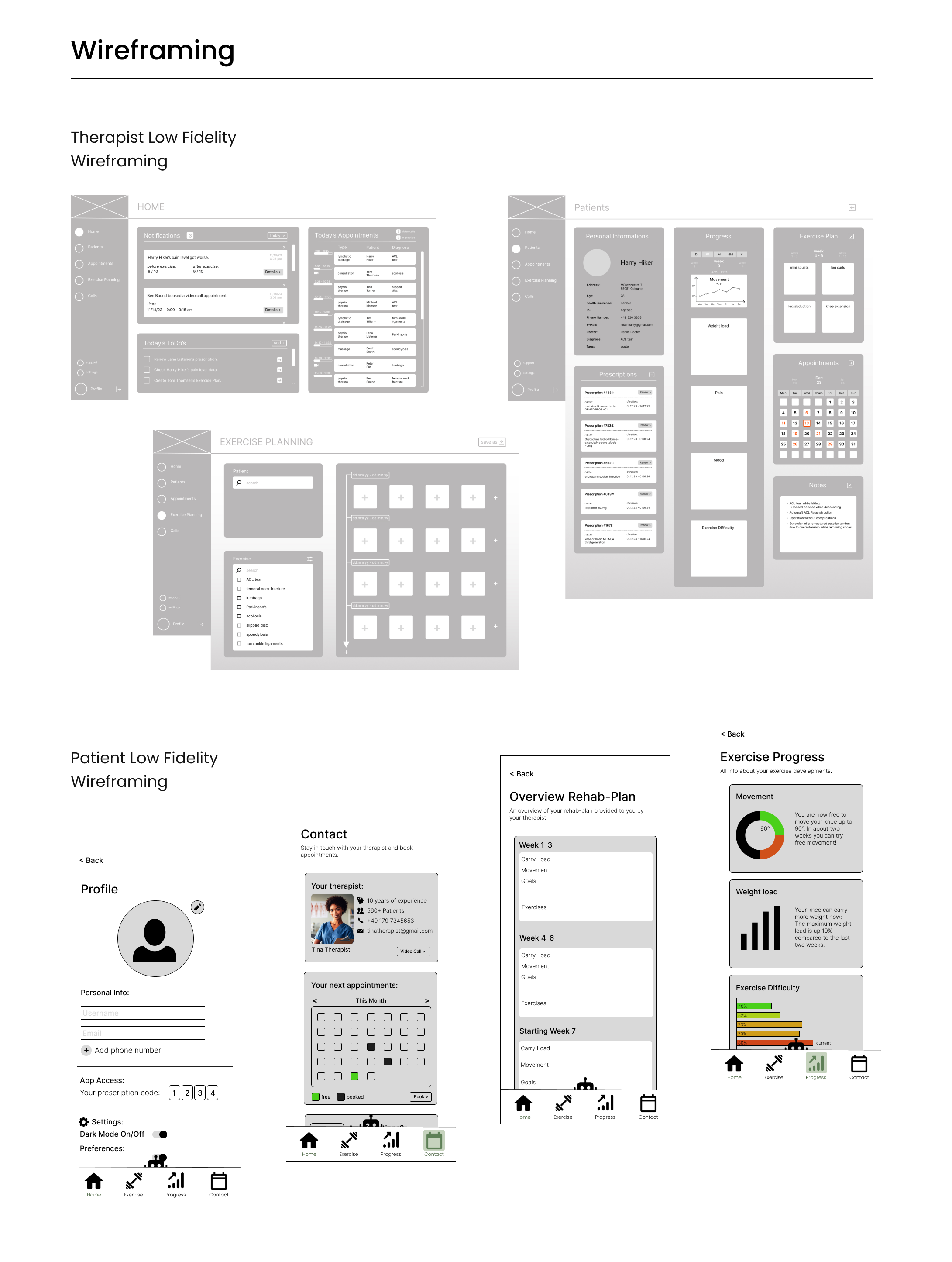 Rehapp Project Page 5
